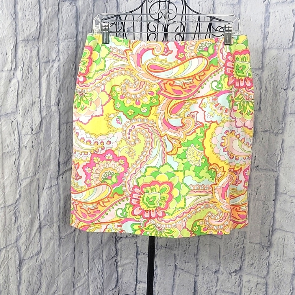MELLY M Floral‎ and Paisley Multicolored Skirt Size 8